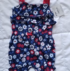 NWT Child of mine baby girl romper